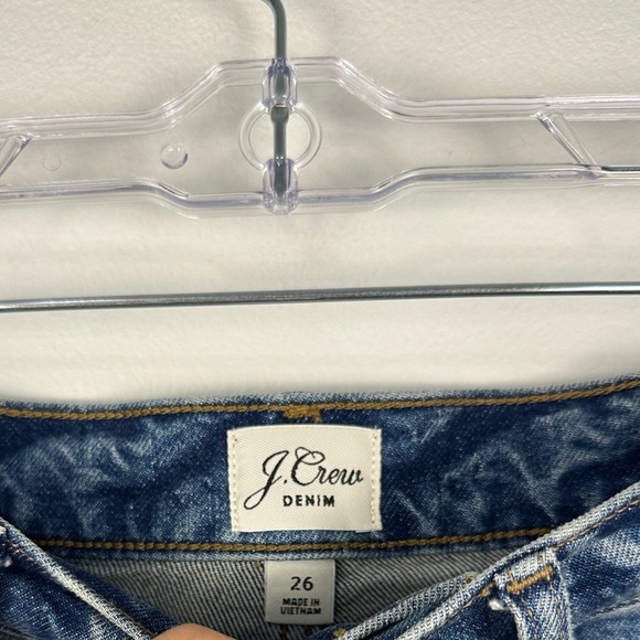 J.Crew Denim Mini Skirt Re-imagined 5 Pocket Light Wash Women’s Sz 26 - Picture 5 of 7